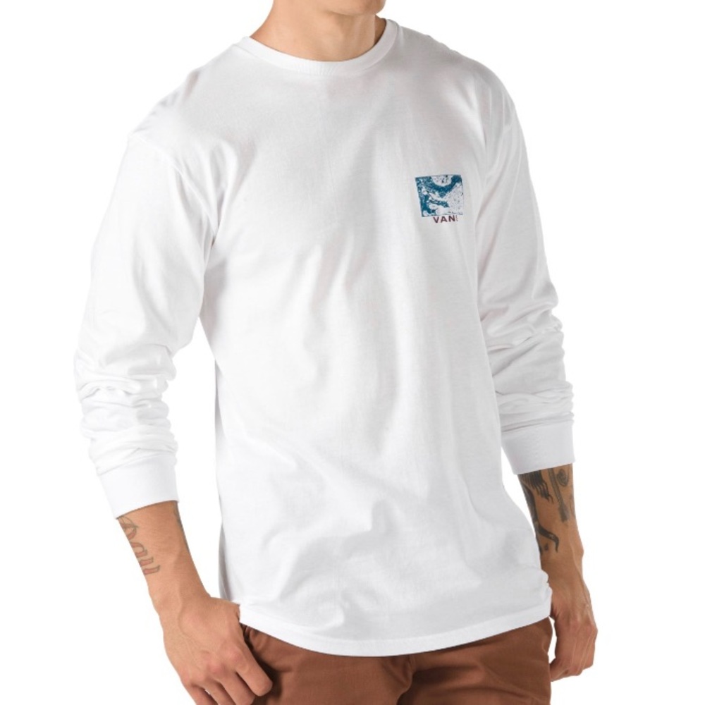 vans tide pools long sleeve shirt